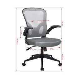 Bürostuhl Ergonomisch Drehstuhl Schreibtischstuhl Mesh Netzstoff Office Stuhl -Heimische Küche Geschäft 8600366200 11702 prod 006